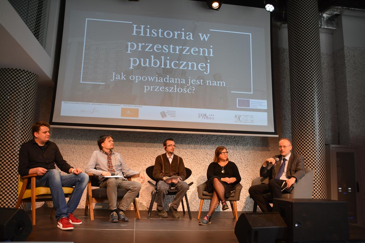 "History in public space. How is the past told to us?" Discussion in the Culture Zone Wrocław, 11.10. 2019 (PHOTO) 